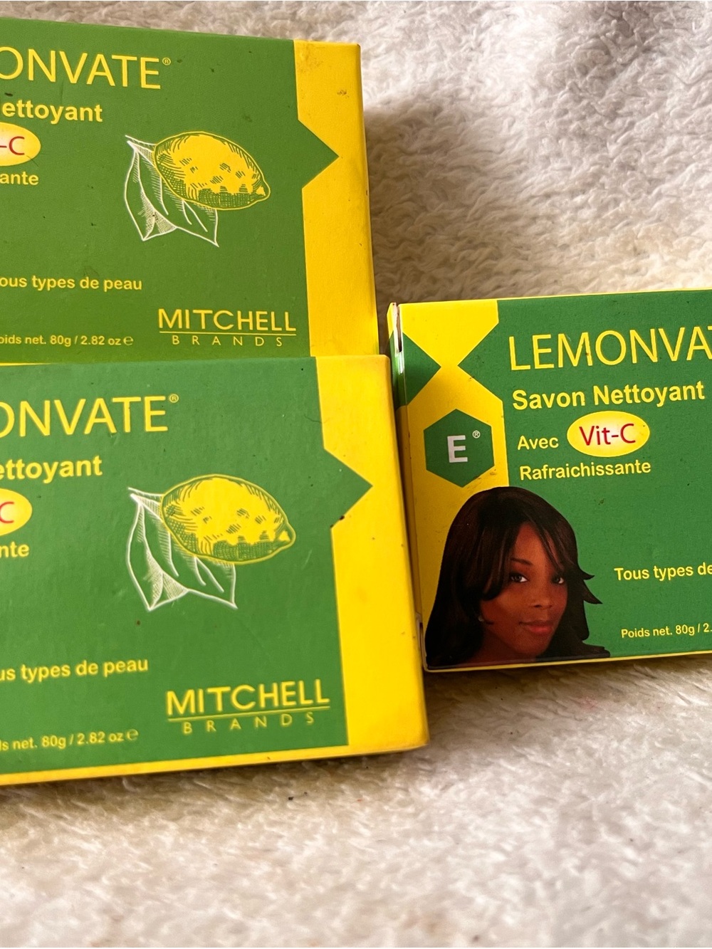 Lemonvate Vit-C Refreshing Cleansing Soap by Mitchell Brands - Yellow